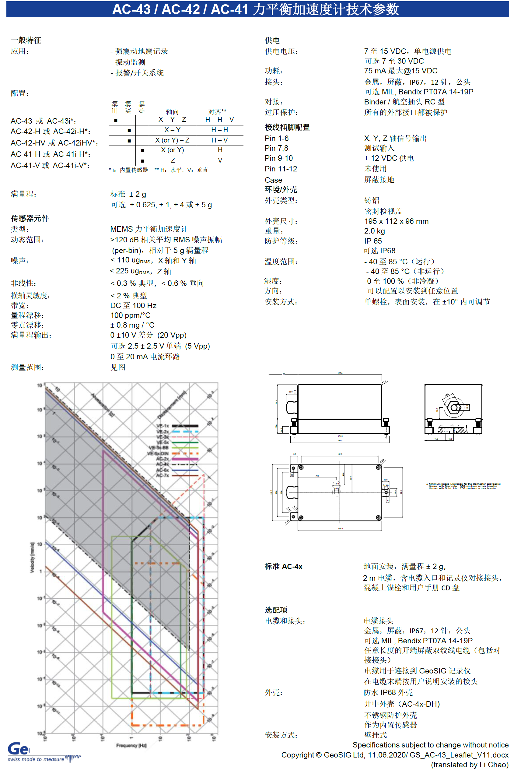 力平衡加速度計(jì),地震監(jiān)測(cè)傳感器,地震加速度傳感器